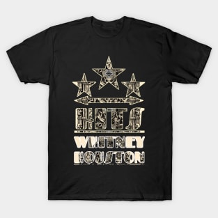 Vintage music hits///Whitney Houston T-Shirt